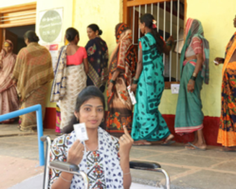 Karnataka bypolls: 26.33 pc voting till 11 A.M. on three Assembly seats