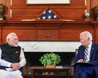 Biden commends India